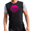 Embroidered Circle Design T-Shirt