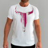 Straight Fit T-shirt decorated with bull design